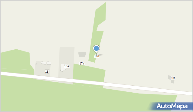 Majdany, Majdany, 17d, mapa Majdany