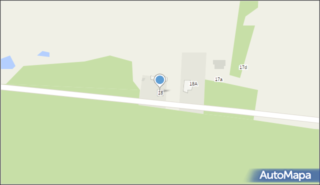 Majdany, Majdany, 18, mapa Majdany
