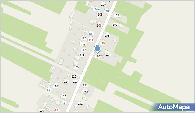 Majdów, Majdów, 116, mapa Majdów