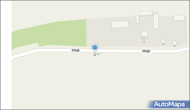 Majk, Majk, 24, mapa Majk