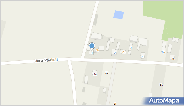 Majków Duży, Majków Duży, 1, mapa Majków Duży