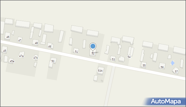 Majków Duży, Majków Duży, 52, mapa Majków Duży