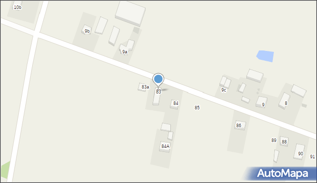 Majków Duży, Majków Duży, 83, mapa Majków Duży