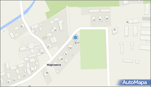 Majkowice, Majkowice, 52, mapa Majkowice