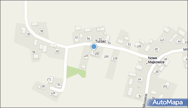 Majkowice, Majkowice, 145, mapa Majkowice