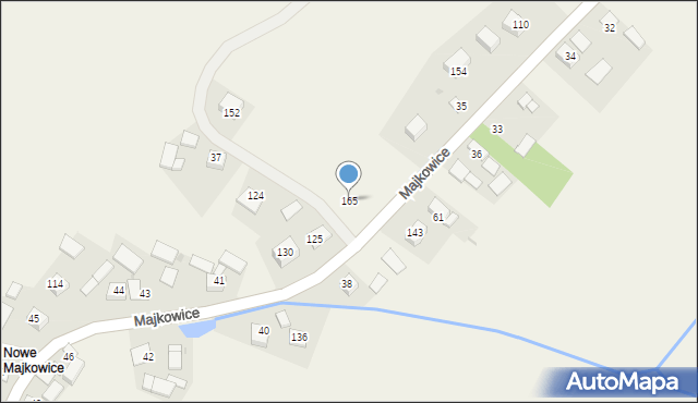Majkowice, Majkowice, 165, mapa Majkowice