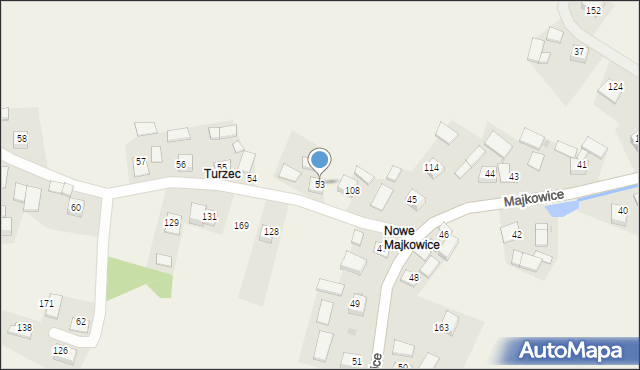Majkowice, Majkowice, 53, mapa Majkowice