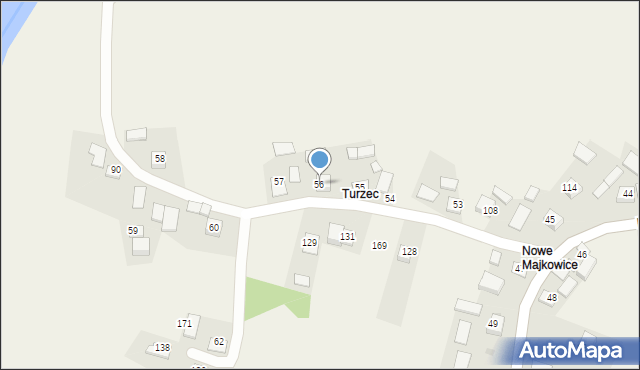 Majkowice, Majkowice, 56, mapa Majkowice