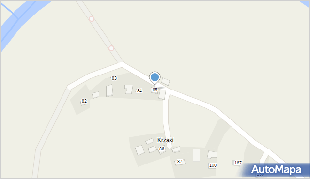 Majkowice, Majkowice, 85, mapa Majkowice