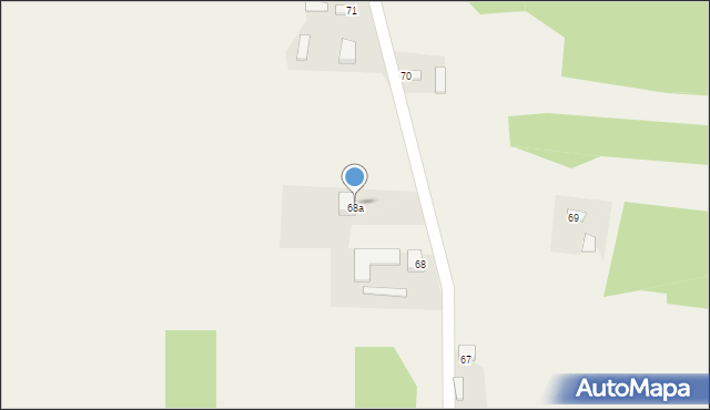 Majkowice, Majkowice, 68a, mapa Majkowice