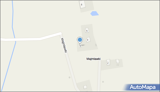 Majmławki, Majmławki, 3, mapa Majmławki