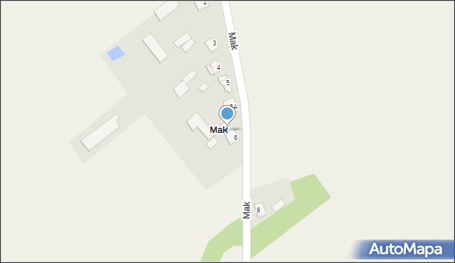 Mak, Mak, 6a, mapa Mak