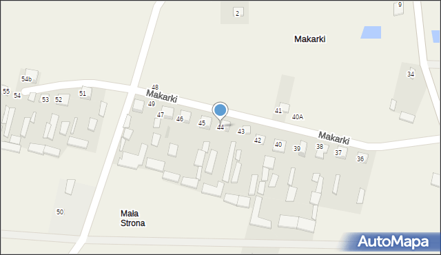 Makarki, Makarki, 44, mapa Makarki
