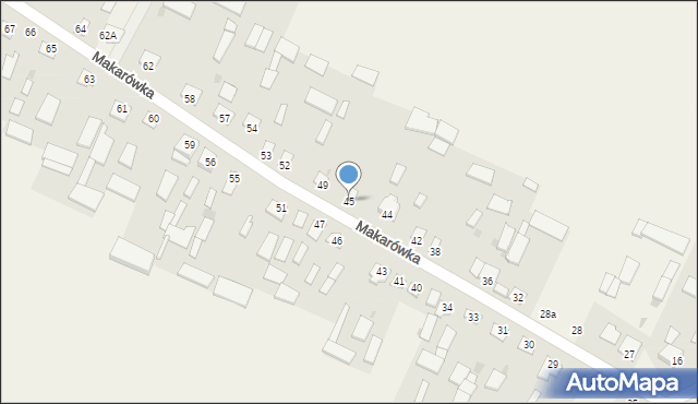 Makarówka, Makarówka, 45, mapa Makarówka