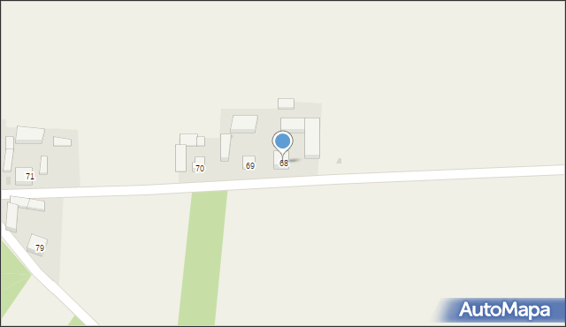 Mąkolice, Mąkolice, 68, mapa Mąkolice