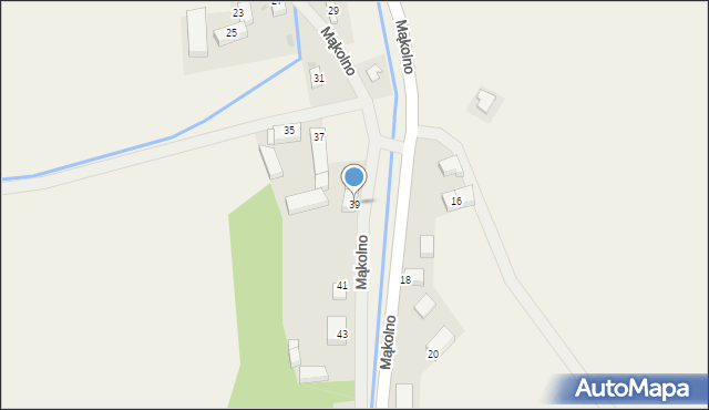Mąkolno, Mąkolno, 39, mapa Mąkolno
