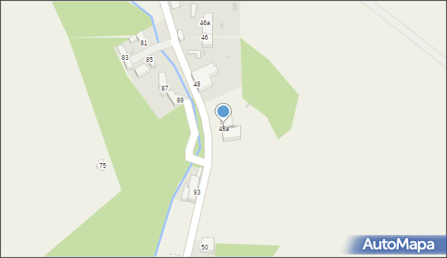 Mąkolno, Mąkolno, 48a, mapa Mąkolno