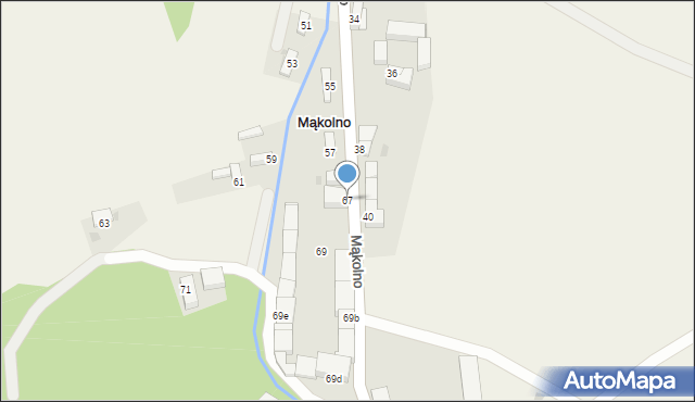 Mąkolno, Mąkolno, 67, mapa Mąkolno