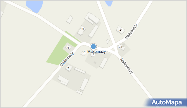 Makomazy, Makomazy, 4, mapa Makomazy