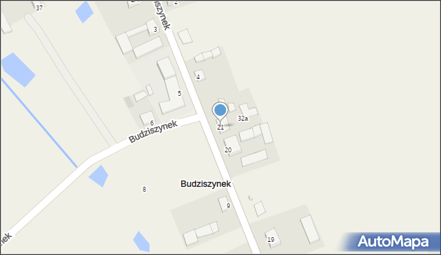 Mąkosin, Mąkosin, 21, mapa Mąkosin