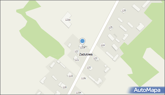 Mąkosy Stare, Mąkosy Stare, 122a, mapa Mąkosy Stare