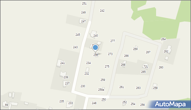 Mąkoszyce, Mąkoszyce, 236, mapa Mąkoszyce