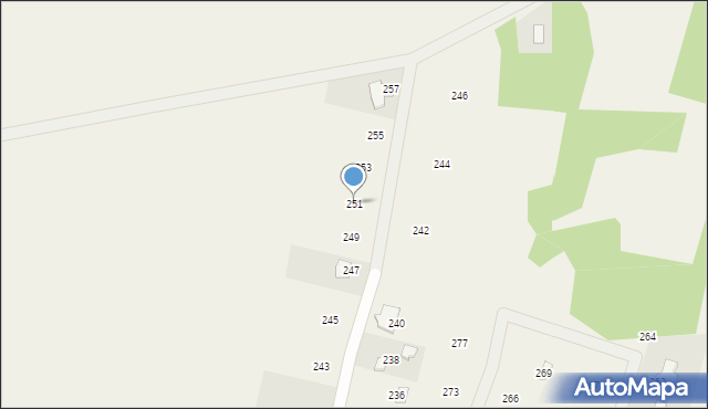 Mąkoszyce, Mąkoszyce, 251, mapa Mąkoszyce