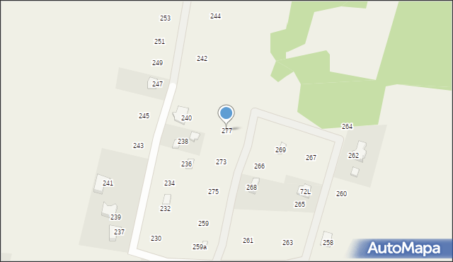 Mąkoszyce, Mąkoszyce, 277, mapa Mąkoszyce