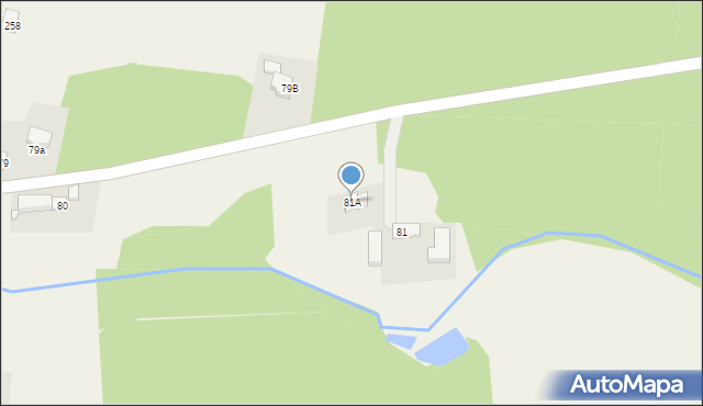 Mąkoszyce, Mąkoszyce, 81A, mapa Mąkoszyce