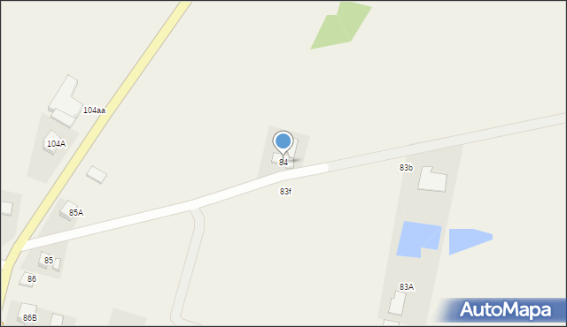 Mąkoszyce, Mąkoszyce, 84, mapa Mąkoszyce