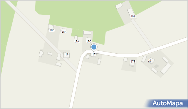 Makoszyn, Makoszyn, 17, mapa Makoszyn