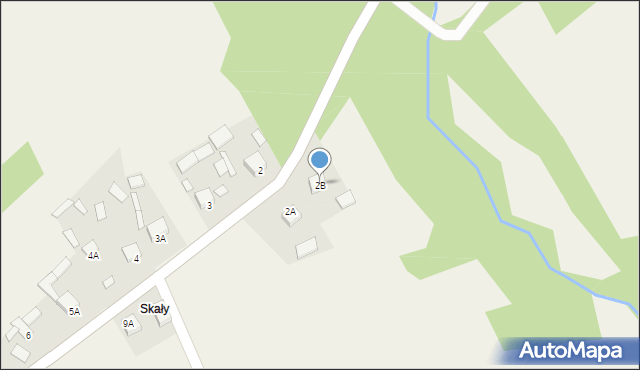 Makoszyn, Makoszyn, 2B, mapa Makoszyn