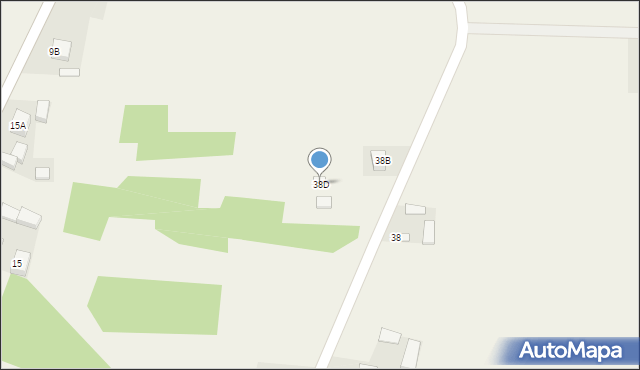 Makoszyn, Makoszyn, 38D, mapa Makoszyn