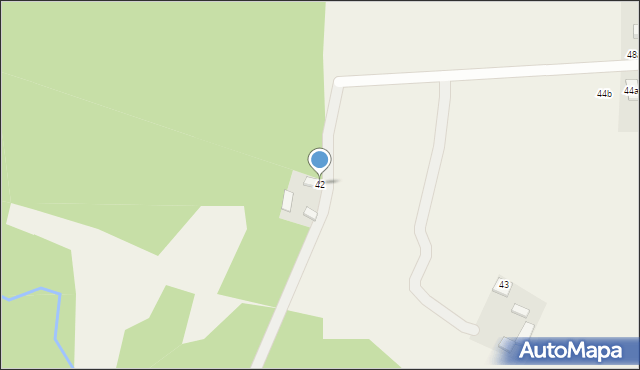 Makoszyn, Makoszyn, 42, mapa Makoszyn