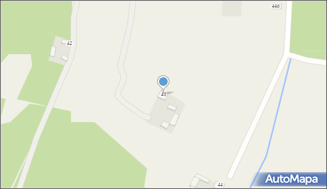 Makoszyn, Makoszyn, 43, mapa Makoszyn