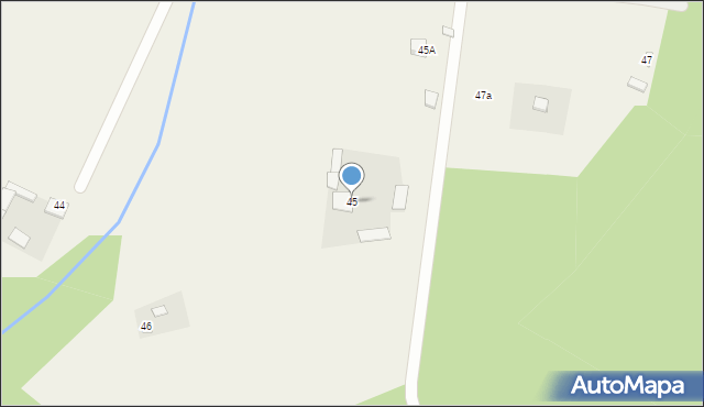 Makoszyn, Makoszyn, 45, mapa Makoszyn