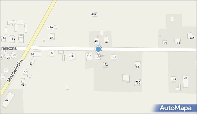 Makowica, Makowica, 71, mapa Makowica