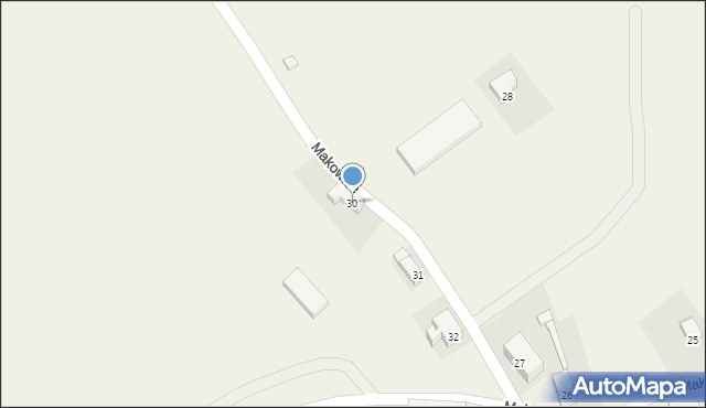 Makowice, Makowice, 30, mapa Makowice