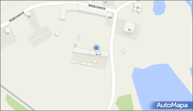 Makowice, Makowice, 37, mapa Makowice