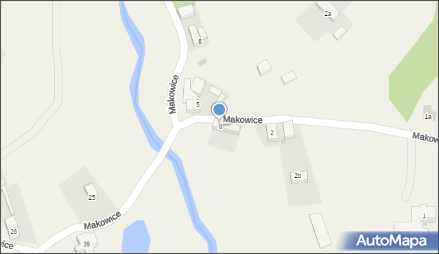 Makowice, Makowice, 4, mapa Makowice