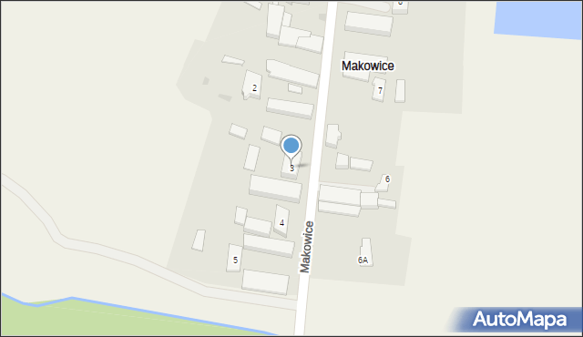 Makowice, Makowice, 3, mapa Makowice