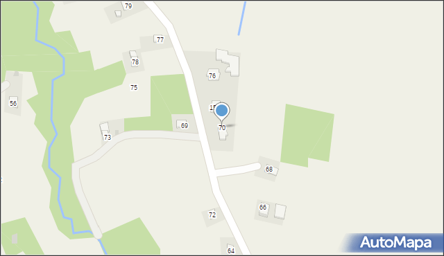 Makowiska, Makowiska, 70, mapa Makowiska