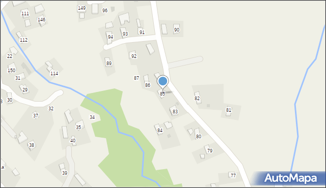 Makowiska, Makowiska, 85, mapa Makowiska
