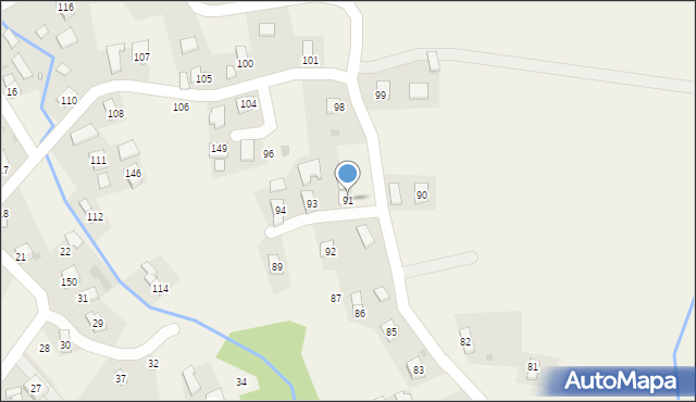 Makowiska, Makowiska, 91, mapa Makowiska