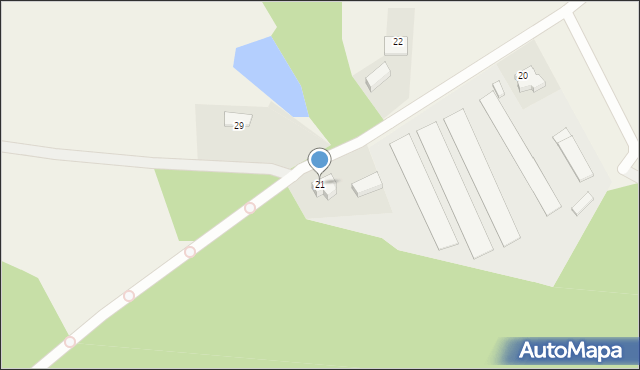 Makowiska, Makowiska, 21, mapa Makowiska