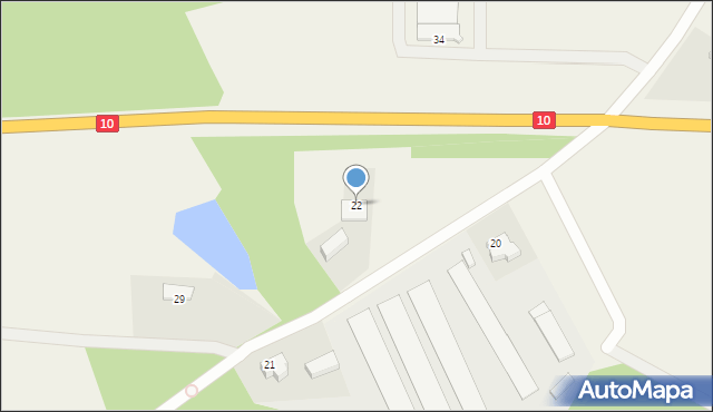 Makowiska, Makowiska, 22, mapa Makowiska