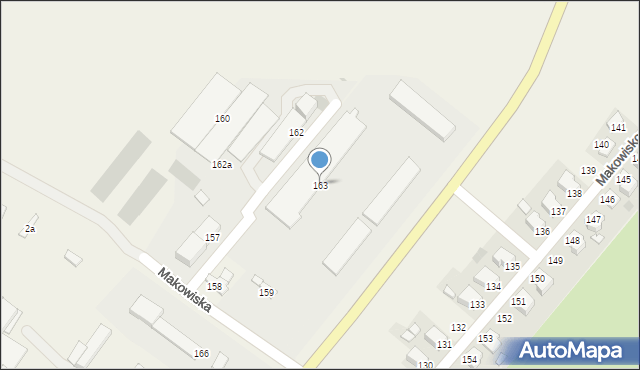 Makowisko, Makowisko, 163, mapa Makowisko