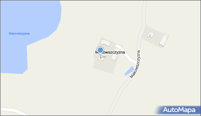 Makowszczyzna, Makowszczyzna, 3, mapa Makowszczyzna