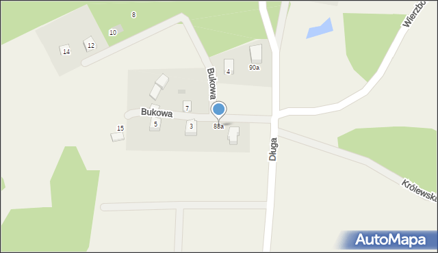 Maks, Maks, 88a, mapa Maks