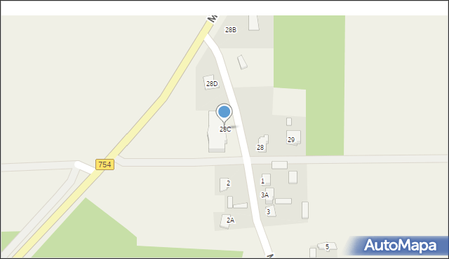 Maksymilianów, Maksymilianów, 28C, mapa Maksymilianów